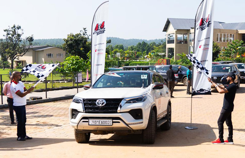 Another Exciting Flag-off of ‘Great 4X4 Expedition by Toyota’ – The Fourth Zonal Drive Starts in the Eastern Region of India